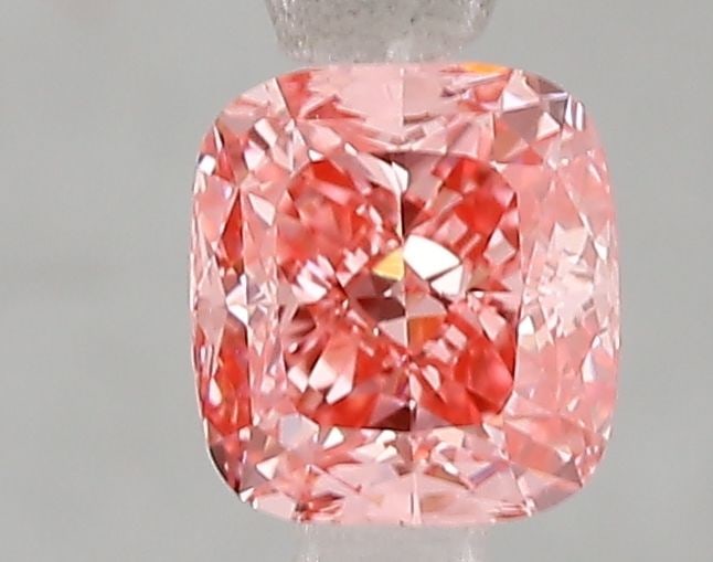 Loose Diamond - CUSHION MODIFIED 1.06ct Fancy Vivid Pink VS1: Loose Diamond - CUSHION MODIFIED 1.06ct Fancy Vivid Pink VS1 Source: This is a real non-mined Diamond that has been grown in a lab Shape: CUSHION MODIFIED Carats: 1.06 Color: Fancy Vivid Pink Certific