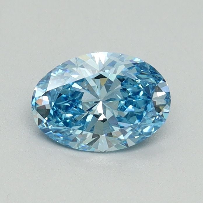 Loose Diamond - OVAL 0.52ct Fancy Vivid Blue VS1: Loose Diamond - OVAL 0.52ct Fancy Vivid Blue VS1 Source: This is a real non-mined Diamond that has been grown in a lab Shape: OVAL Carats: 0.52 Color: Fancy Vivid Blue Certification: IGI Video: