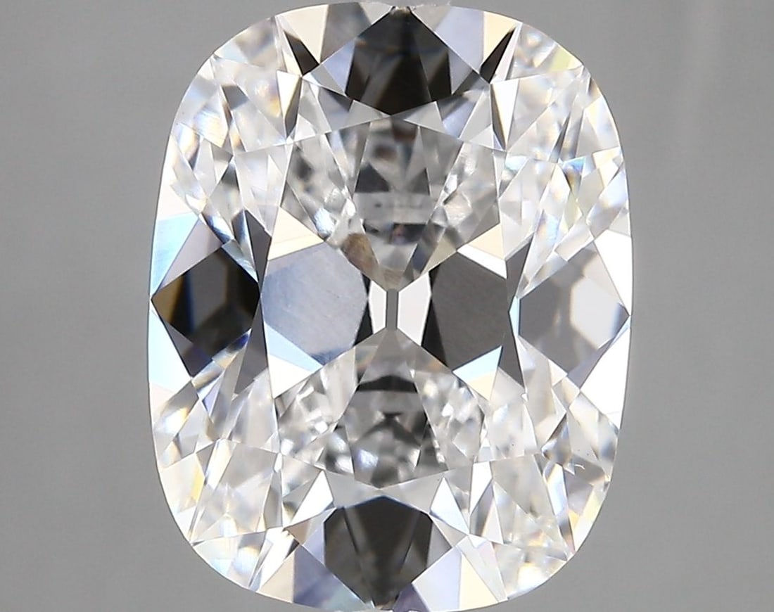 Loose Diamond - CUSHION MODIFIED 6.02ct D VVS2: Loose Diamond - CUSHION MODIFIED 6.02ct D VVS2 Source: This is a real non-mined Diamond that has been grown in a lab Shape: CUSHION MODIFIED Carats: 6.02 Color: D Clarity: VVS2 Certification: IGI Vide