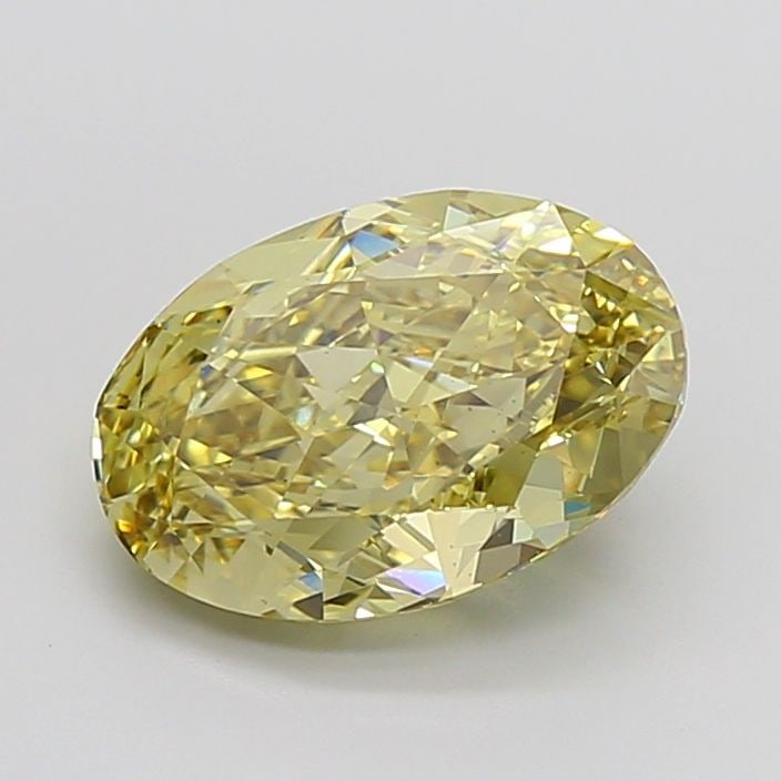 Loose Diamond - OVAL 5.67ct Fancy Intense Yellow VS1: Loose Diamond - OVAL 5.67ct Fancy Intense Yellow VS1 Source: This is a real non-mined Diamond that has been grown in a lab Shape: OVAL Carats: 5.67 Color: Fancy Intense Yellow Certification: IGI Video