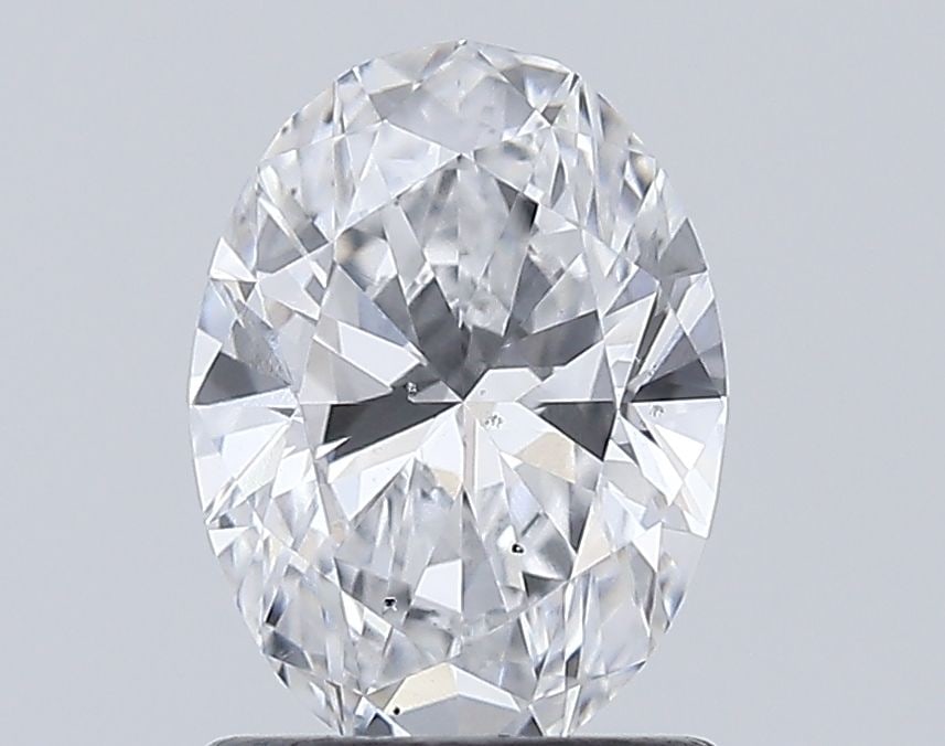Loose Diamond - OVAL 1.06ct E SI1: Loose Diamond - OVAL 1.06ct E SI1 Source: This is a real non-mined Diamond that has been grown in a lab Shape: OVAL Carats: 1.06 Color: E Clarity: SI1 Certification: NONE Video: