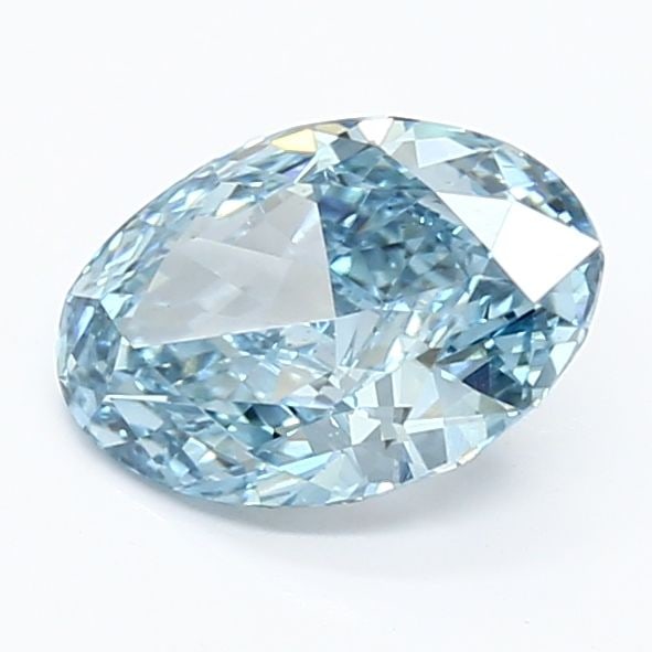 Loose Diamond - OVAL 1.43ct Fancy Vivid Blue VS1: Loose Diamond - OVAL 1.43ct Fancy Vivid Blue VS1 Source: This is a real non-mined Diamond that has been grown in a lab Shape: OVAL Carats: 1.43 Color: Fancy Vivid Blue Certification: IGI Video: