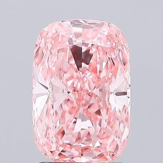 Loose Diamond - CUSHION MODIFIED 1.98ct Fancy Vivid Pink VS1: Loose Diamond - CUSHION MODIFIED 1.98ct Fancy Vivid Pink VS1 Source: This is a real non-mined Diamond that has been grown in a lab Shape: CUSHION MODIFIED Carats: 1.98 Color: Fancy Vivid Pink Certific