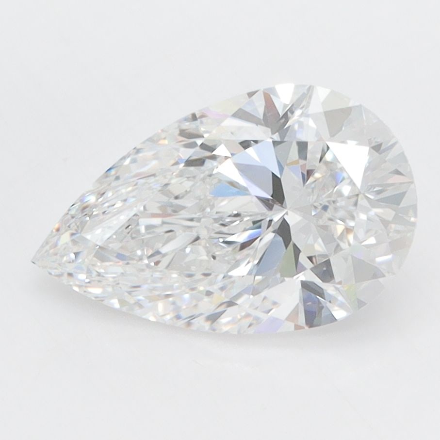 Loose Diamond - PEAR 2.01ct D VVS1: Loose Diamond - PEAR 2.01ct D VVS1 Source: This is a real non-mined Diamond that has been grown in a lab Shape: PEAR Carats: 2.01 Color: D Clarity: VVS1 Certification: IGI Video: