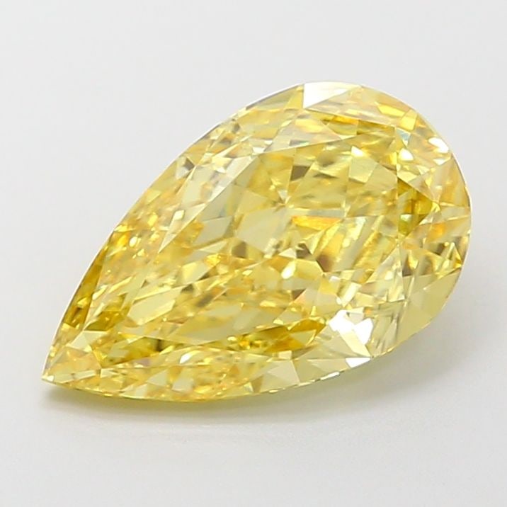 Loose Diamond - PEAR 3.01ct Fancy Vivid Yellow SI1: Loose Diamond - PEAR 3.01ct Fancy Vivid Yellow SI1 Source: This is a real non-mined Diamond that has been grown in a lab Shape: PEAR Carats: 3.01 Color: Fancy Vivid Yellow Certification: IGI Video: