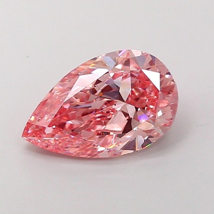 Loose Diamond - PEAR 1.96ct Fancy Vivid Pink VS1: Loose Diamond - PEAR 1.96ct Fancy Vivid Pink VS1 Source: This is a real non-mined Diamond that has been grown in a lab Shape: PEAR Carats: 1.96 Color: Fancy Vivid Pink Certification: IGI Video: