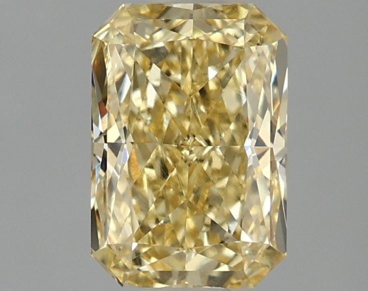 Loose Diamond - RADIANT 1.76ct Fancy Vivid Yellow VVS2: Loose Diamond - RADIANT 1.76ct Fancy Vivid Yellow VVS2 Source: This is a real non-mined Diamond that has been grown in a lab Shape: RADIANT Carats: 1.76 Color: Fancy Vivid Yellow Certification: IGI Vi