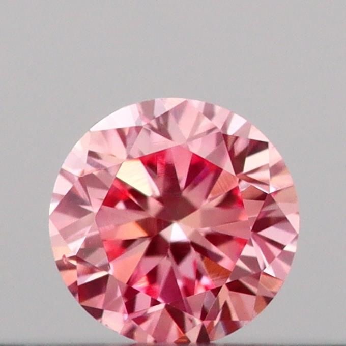 Loose Diamond - ROUND 0.13ct Fancy Vivid Pink VS2: Loose Diamond - ROUND 0.13ct Fancy Vivid Pink VS2 Source: This is a real non-mined Diamond that has been grown in a lab Shape: ROUND Carats: 0.13 Color: Fancy Vivid Pink Certification: IGI Video: