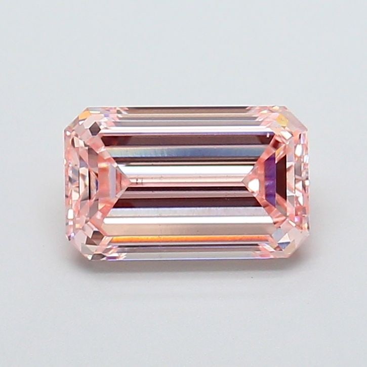Loose Diamond - EMERALD 2.01ct Fancy Intense Pink VS2: Loose Diamond - EMERALD 2.01ct Fancy Intense Pink VS2 Source: This is a real non-mined Diamond that has been grown in a lab Shape: EMERALD Carats: 2.01 Color: Fancy Intense Pink Certification: IGI Vid