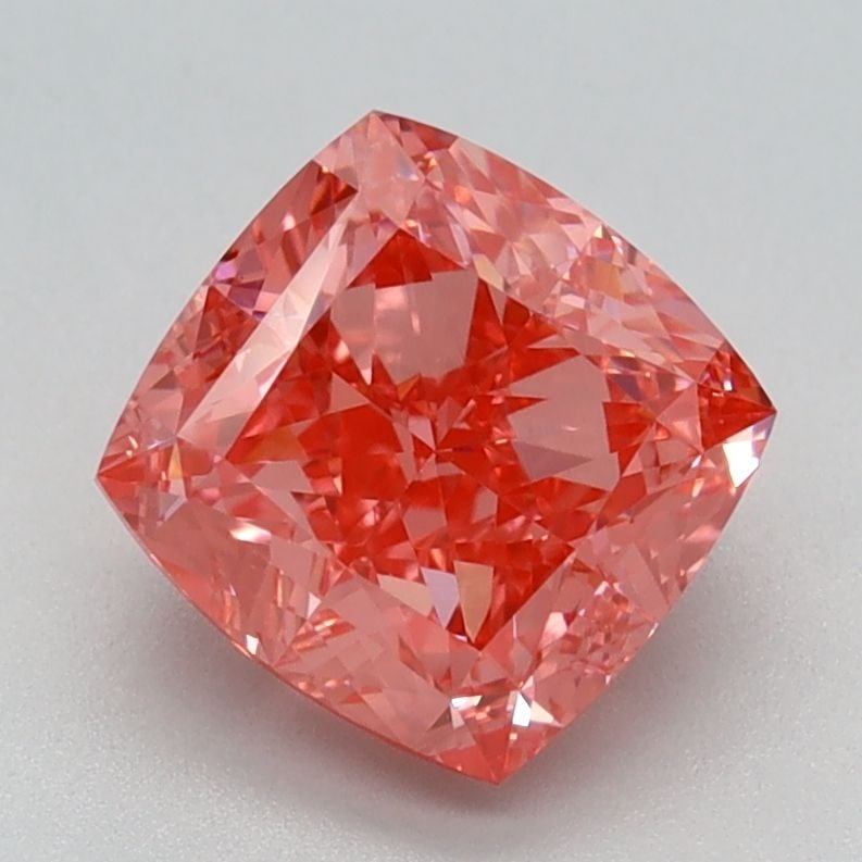 Loose Diamond - CUSHION MODIFIED 1.72ct Fancy Vivid Pink VS1: Loose Diamond - CUSHION MODIFIED 1.72ct Fancy Vivid Pink VS1 Source: This is a real non-mined Diamond that has been grown in a lab Shape: CUSHION MODIFIED Carats: 1.72 Color: Fancy Vivid Pink Certific