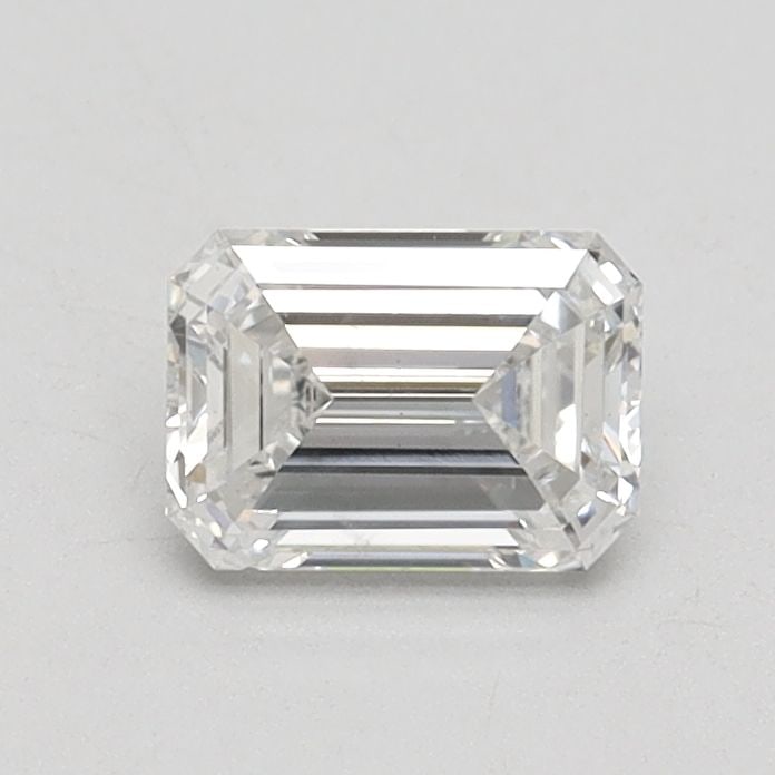 Loose Diamond - EMERALD 0.63ct F VS2: Loose Diamond - EMERALD 0.63ct F VS2 Source: This is a real non-mined Diamond that has been grown in a lab Shape: EMERALD Carats: 0.63 Color: F Clarity: VS2 Certification: IGI Video: