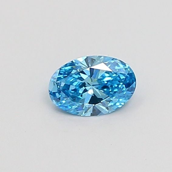 Loose Diamond - OVAL 0.28ct Fancy Vivid Blue VS1: Loose Diamond - OVAL 0.28ct Fancy Vivid Blue VS1 Source: This is a real non-mined Diamond that has been grown in a lab Shape: OVAL Carats: 0.28 Color: Fancy Vivid Blue Certification: IGI Video: