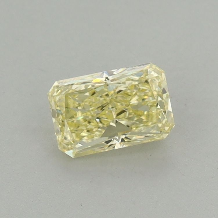 Loose Diamond - RADIANT 0.53ct Fancy Intense Yellow VS1: Loose Diamond - RADIANT 0.53ct Fancy Intense Yellow VS1 Source: This is a real non-mined Diamond that has been grown in a lab Shape: RADIANT Carats: 0.53 Color: Fancy Intense Yellow Certification: IGI