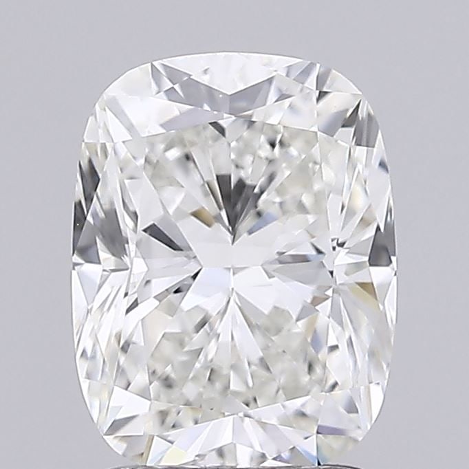 Loose Diamond - CUSHION MODIFIED 1.74ct F VVS2: Loose Diamond - CUSHION MODIFIED 1.74ct F VVS2 Source: This is a real non-mined Diamond that has been grown in a lab Shape: CUSHION MODIFIED Carats: 1.74 Color: F Clarity: VVS2 Certification: IGI Vide