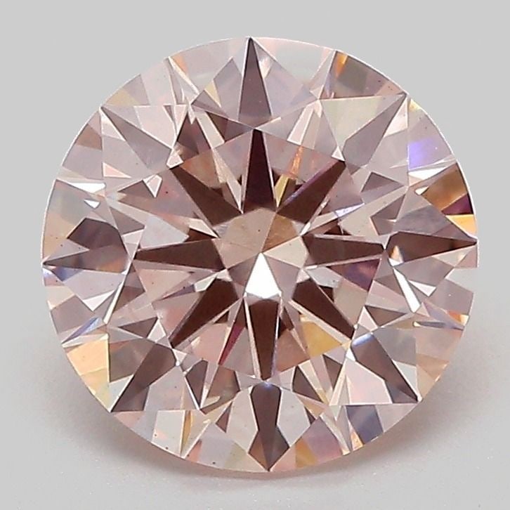Ideal Loose Diamond - ROUND 2.52ct Fancy Light Pink VS2: Ideal Loose Diamond - ROUND 2.52ct Fancy Light Pink VS2 Source: This is a real non-mined Diamond that has been grown in a lab Shape: ROUND Carats: 2.52 Color: Fancy Light Pink Certification: IGI Video
