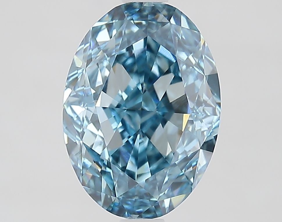 Loose Diamond - OVAL 2.62ct Fancy Vivid Blue VVS2: Loose Diamond - OVAL 2.62ct Fancy Vivid Blue VVS2 Source: This is a real non-mined Diamond that has been grown in a lab Shape: OVAL Carats: 2.62 Color: Fancy Vivid Blue Certification: IGI Video: