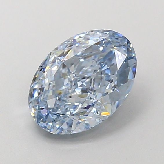 Loose Diamond - OVAL 1.25ct Fancy Intense Blue VVS2: Loose Diamond - OVAL 1.25ct Fancy Intense Blue VVS2 Source: This is a real non-mined Diamond that has been grown in a lab Shape: OVAL Carats: 1.25 Color: Fancy Intense Blue Certification: IGI Video: