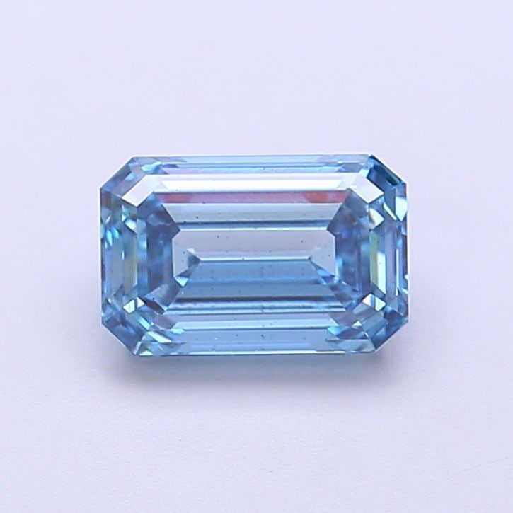Loose Diamond - EMERALD 1.23ct Fancy Intense Blue VS2: Loose Diamond - EMERALD 1.23ct Fancy Intense Blue VS2 Source: This is a real non-mined Diamond that has been grown in a lab Shape: EMERALD Carats: 1.23 Color: Fancy Intense Blue Certification: IGI Vid