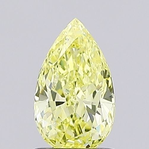 Loose Diamond - PEAR 0.65ct Fancy Vivid Yellow SI1: Loose Diamond - PEAR 0.65ct Fancy Vivid Yellow SI1 Source: This is a real non-mined Diamond that has been grown in a lab Shape: PEAR Carats: 0.65 Color: Fancy Vivid Yellow Certification: NONE Video: