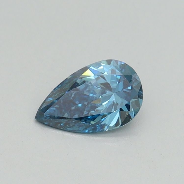 Loose Diamond - PEAR 0.3ct Fancy Vivid Blue VS1: Loose Diamond - PEAR 0.3ct Fancy Vivid Blue VS1 Source: This is a real non-mined Diamond that has been grown in a lab Shape: PEAR Carats: 0.3 Color: Fancy Vivid Blue Certification: IGI Video: