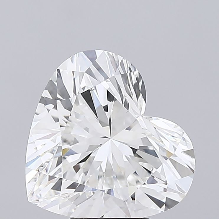 Loose Diamond - HEART 5.57ct F VS1: Loose Diamond - HEART 5.57ct F VS1 Source: This is a real non-mined Diamond that has been grown in a lab Shape: HEART Carats: 5.57 Color: F Clarity: VS1 Certification: IGI Video: