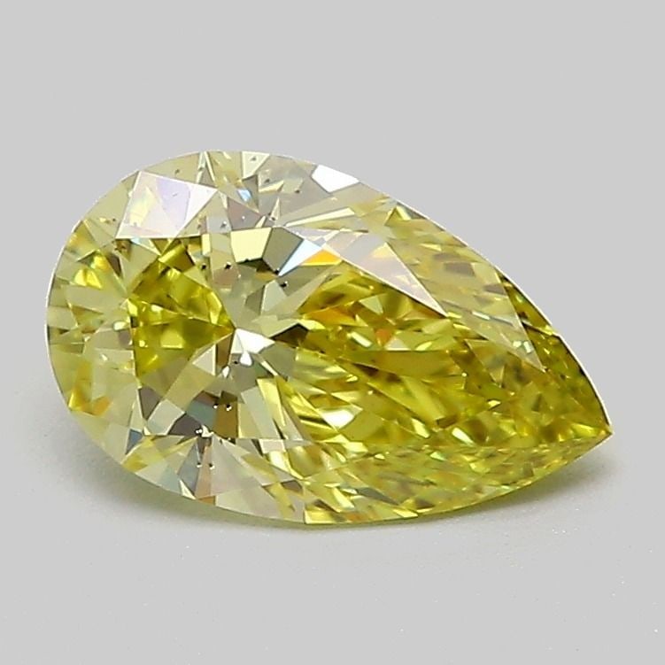 Loose Diamond - PEAR 1.08ct Fancy Intense Yellow SI1: Loose Diamond - PEAR 1.08ct Fancy Intense Yellow SI1 Source: This is a real non-mined Diamond that has been grown in a lab Shape: PEAR Carats: 1.08 Color: Fancy Intense Yellow Certification: IGI Video
