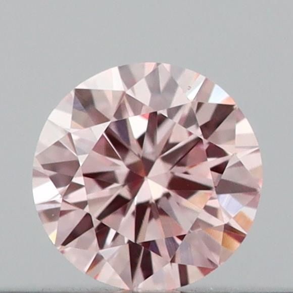 Loose Diamond - ROUND 0.18ct Fancy Pink VS1: Loose Diamond - ROUND 0.18ct Fancy Pink VS1 Source: This is a real non-mined Diamond that has been grown in a lab Shape: ROUND Carats: 0.18 Color: Fancy Pink Certification: IGI Video: