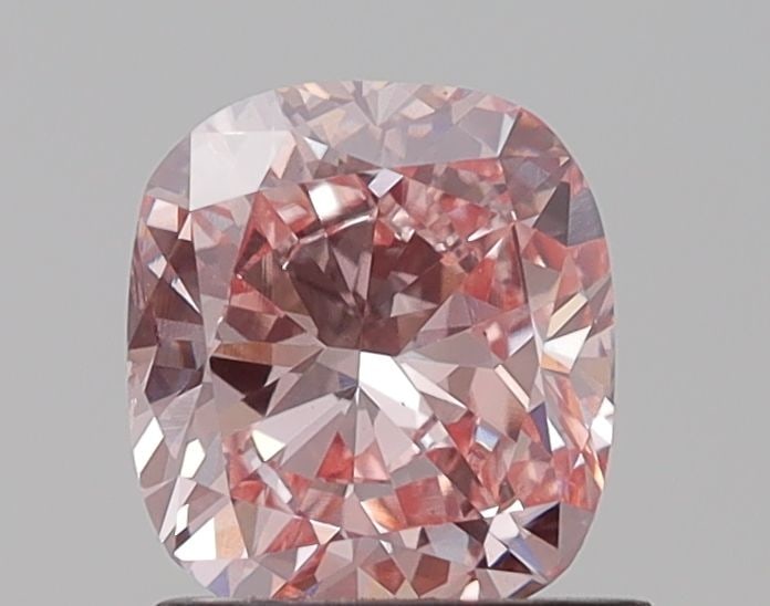 Loose Diamond - CUSHION BRILLIANT 1.29ct Fancy Intense Pink VS1: Loose Diamond - CUSHION BRILLIANT 1.29ct Fancy Intense Pink VS1 Source: This is a real non-mined Diamond that has been grown in a lab Shape: CUSHION BRILLIANT Carats: 1.29 Color: Fancy Intense Pink Ce