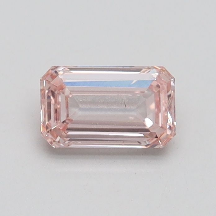 Loose Diamond - EMERALD 0.5ct Fancy Pink VS2: Loose Diamond - EMERALD 0.5ct Fancy Pink VS2 Source: This is a real non-mined Diamond that has been grown in a lab Shape: EMERALD Carats: 0.5 Color: Fancy Pink Certification: IGI Video:
