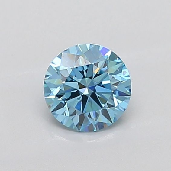 Ideal Loose Diamond - ROUND 1.02ct Fancy Vivid Blue VS1: Ideal Loose Diamond - ROUND 1.02ct Fancy Vivid Blue VS1 Source: This is a real non-mined Diamond that has been grown in a lab Shape: ROUND Carats: 1.02 Color: Fancy Vivid Blue Certification: IGI Video