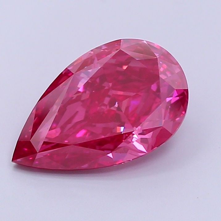 Loose Diamond - PEAR 3.62ct Fancy Vivid Pink VS1 (1 of 1)