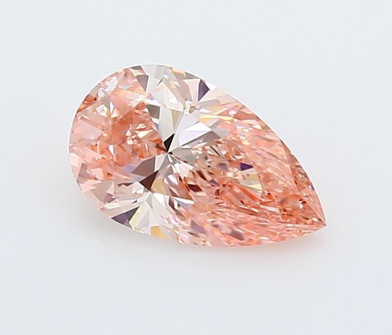 Loose Diamond - PEAR 1.53ct Fancy Vivid Pink VS1: Loose Diamond - PEAR 1.53ct Fancy Vivid Pink VS1 Source: This is a real non-mined Diamond that has been grown in a lab Shape: PEAR Carats: 1.53 Color: Fancy Vivid Pink Certification: IGI Video: