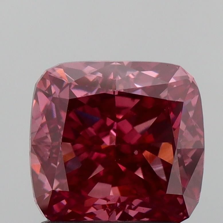 Loose Diamond - ROUND 1.08ct Fancy Deep Orange SI1: Loose Diamond - ROUND 1.08ct Fancy Deep Orange SI1 Source: This is a real non-mined Diamond that has been grown in a lab Shape: ROUND Carats: 1.08 Color: Fancy Deep Orange Certification: IGI Video: