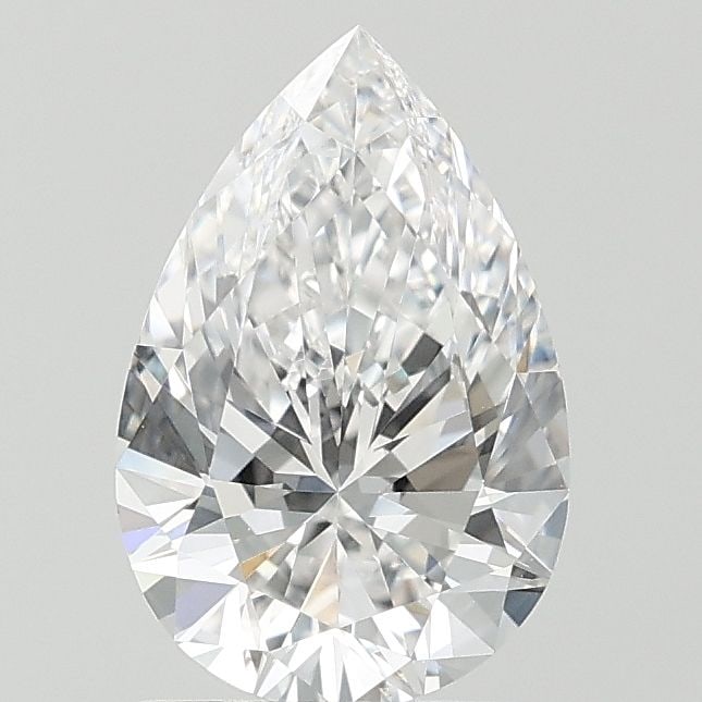Loose Diamond - PEAR 1.57ct D VVS2: Loose Diamond - PEAR 1.57ct D VVS2 Source: This is a real non-mined Diamond that has been grown in a lab Shape: PEAR Carats: 1.57 Color: D Clarity: VVS2 Certification: IGI Video: Video Link
