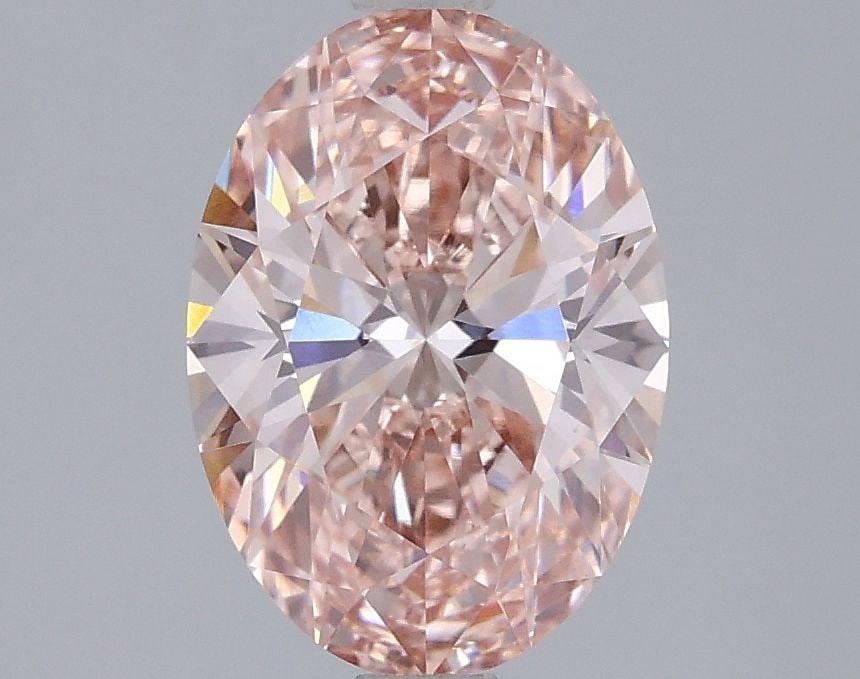 Loose Diamond - OVAL 2.01ct Fancy Vivid Pink VVS2: Loose Diamond - OVAL 2.01ct Fancy Vivid Pink VVS2 Source: This is a real non-mined Diamond that has been grown in a lab Shape: OVAL Carats: 2.01 Color: Fancy Vivid Pink Certification: IGI Video: