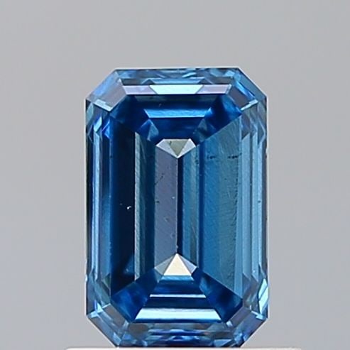 Loose Diamond - EMERALD 2.14ct Fancy Vivid Blue VS1: Loose Diamond - EMERALD 2.14ct Fancy Vivid Blue VS1 Source: This is a real non-mined Diamond that has been grown in a lab Shape: EMERALD Carats: 2.14 Color: Fancy Vivid Blue Certification: NONE