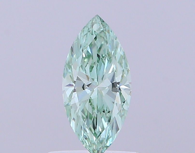 Loose Diamond - MARQUISE 0.73ct Fancy Green VS1: Loose Diamond - MARQUISE 0.73ct Fancy Green VS1 Source: This is a real non-mined Diamond that has been grown in a lab Shape: MARQUISE Carats: 0.73 Color: Fancy Green Certification: NONE Video: