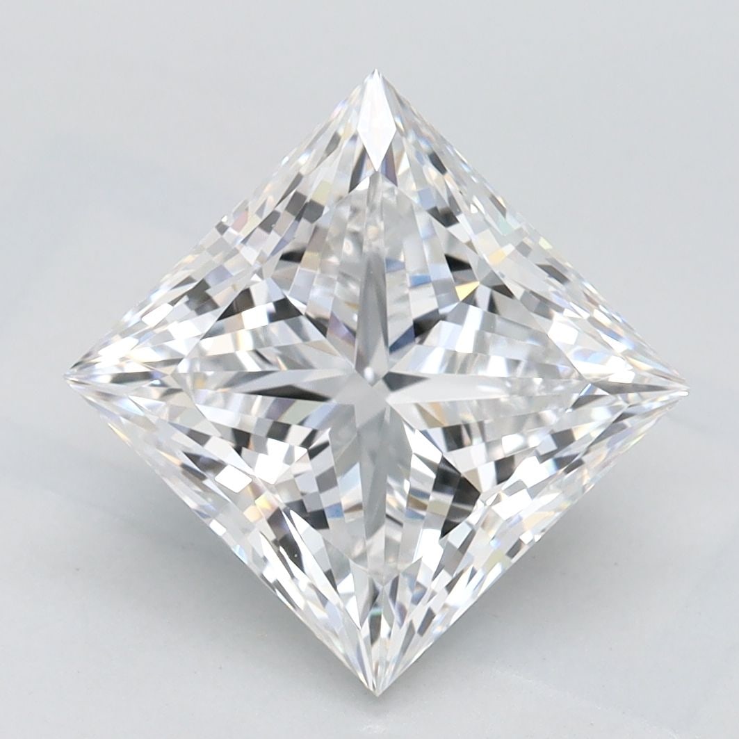 Loose Diamond - PRINCESS 2.65ct D VVS1: Loose Diamond - PRINCESS 2.65ct D VVS1 Source: This is a real non-mined Diamond that has been grown in a lab Shape: PRINCESS Carats: 2.65 Color: D Clarity: VVS1 Certification: GIA Video: