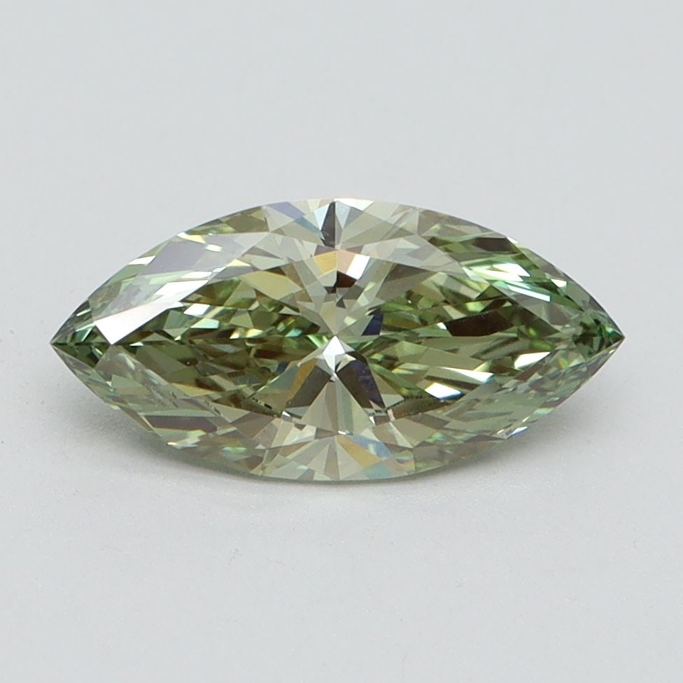 Loose Diamond - MARQUISE 1.14ct Fancy Intense Green VVS2: Loose Diamond - MARQUISE 1.14ct Fancy Intense Green VVS2 Source: This is a real non-mined Diamond that has been grown in a lab Shape: MARQUISE Carats: 1.14 Color: Fancy Intense Green Certification: IG