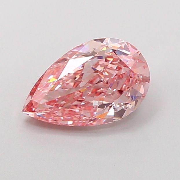 Loose Diamond - PEAR 2.1ct Fancy Vivid Pink VVS2: Loose Diamond - PEAR 2.1ct Fancy Vivid Pink VVS2 Source: This is a real non-mined Diamond that has been grown in a lab Shape: PEAR Carats: 2.1 Color: Fancy Vivid Pink Certification: IGI Video: