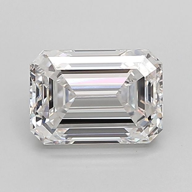 Loose Diamond - EMERALD 2.06ct D VVS2: Loose Diamond - EMERALD 2.06ct D VVS2 Source: This is a real non-mined Diamond that has been grown in a lab Shape: EMERALD Carats: 2.06 Color: D Clarity: VVS2 Certification: IGI Video: