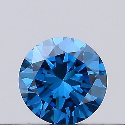 Loose Diamond - ROUND 0.15ct Fancy Vivid Blue VS1 (1 of 1)