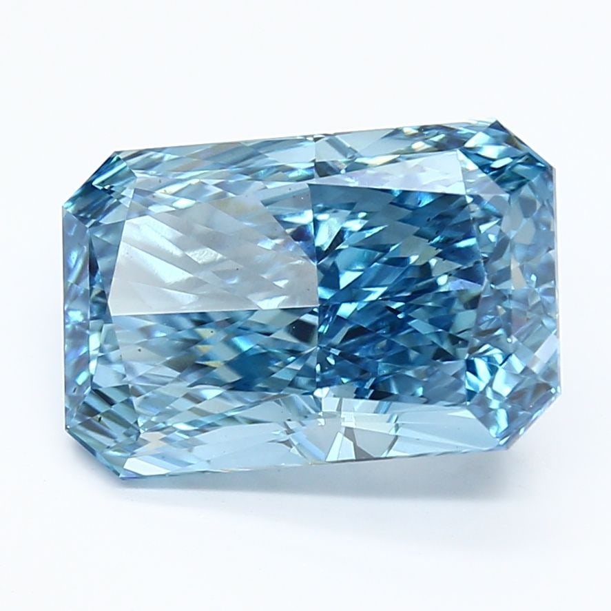 Loose Diamond - RADIANT 5.1ct Fancy Vivid Blue VS2 (1 of 1)