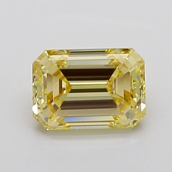 Loose Diamond - EMERALD 2.01ct Fancy Light Brownish Yellow VVS2: Loose Diamond - EMERALD 2.01ct Fancy Light Brownish Yellow VVS2 Source: This is a real non-mined Diamond that has been grown in a lab Shape: EMERALD Carats: 2.01 Color: Fancy Light Brownish Yellow Cer