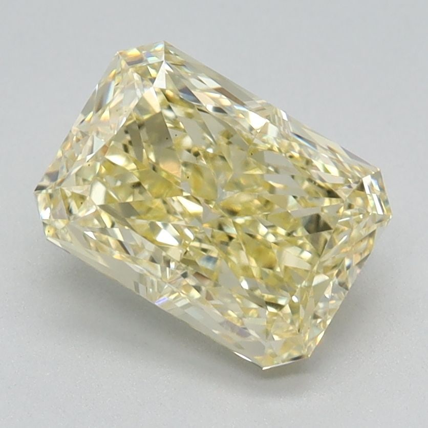 Loose Diamond - RADIANT 1.61ct Fancy Intense Yellow VS1: Loose Diamond - RADIANT 1.61ct Fancy Intense Yellow VS1 Source: This is a real non-mined Diamond that has been grown in a lab Shape: RADIANT Carats: 1.61 Color: Fancy Intense Yellow Certification: IGI