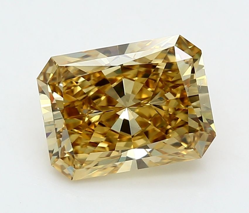Loose Diamond - RADIANT 3.04ct Fancy Intense Yellow VS1: Loose Diamond - RADIANT 3.04ct Fancy Intense Yellow VS1 Source: This is a real non-mined Diamond that has been grown in a lab Shape: RADIANT Carats: 3.04 Color: Fancy Intense Yellow Certification: IGI
