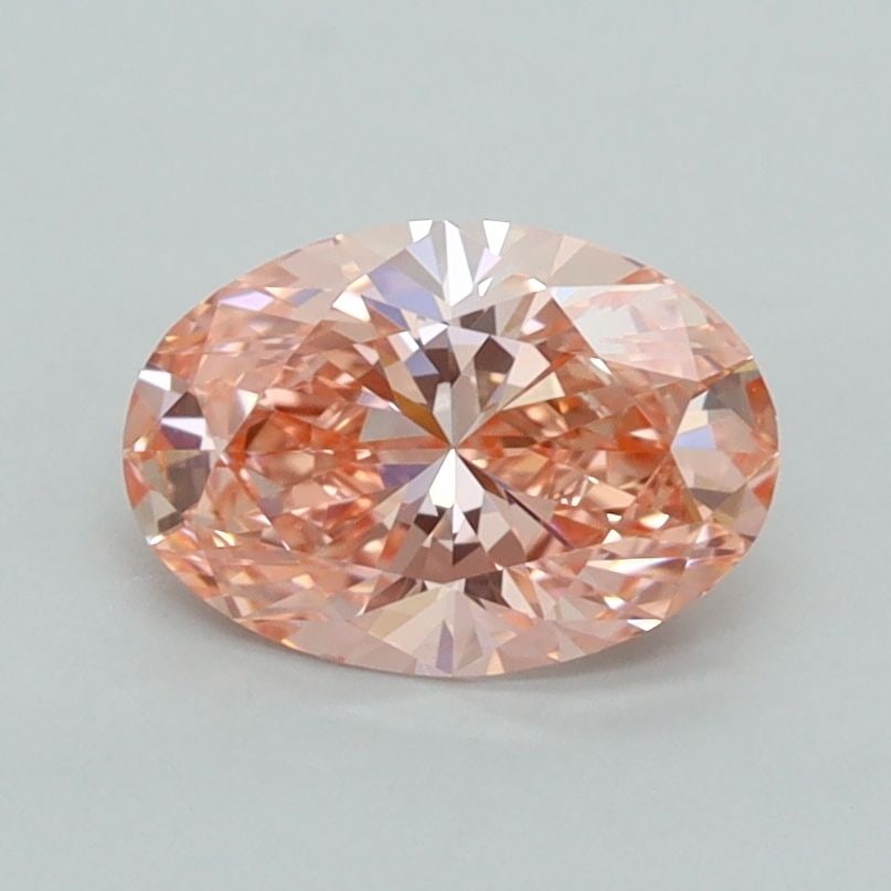 Loose Diamond - OVAL 1.04ct Fancy Vivid Pink VVS1: Loose Diamond - OVAL 1.04ct Fancy Vivid Pink VVS1 Source: This is a real non-mined Diamond that has been grown in a lab Shape: OVAL Carats: 1.04 Color: Fancy Vivid Pink Certification: IGI Video: