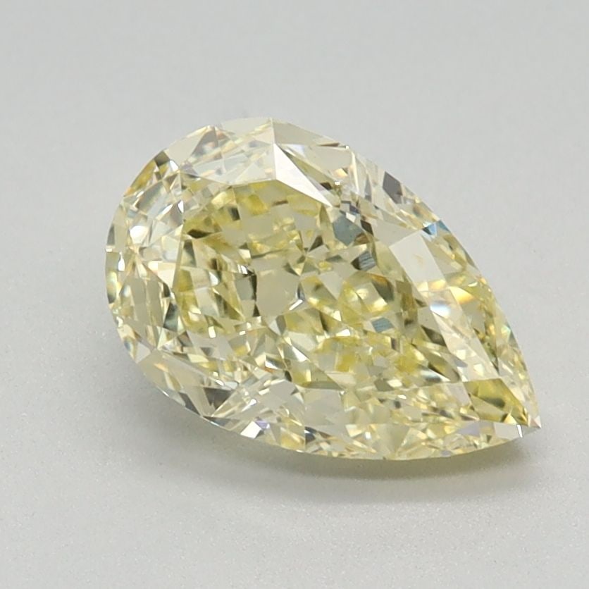 Loose Diamond - PEAR 1.15ct Fancy Intense Yellow VS1: Loose Diamond - PEAR 1.15ct Fancy Intense Yellow VS1 Source: This is a real non-mined Diamond that has been grown in a lab Shape: PEAR Carats: 1.15 Color: Fancy Intense Yellow Certification: IGI