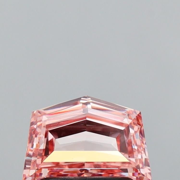 Loose Diamond - PENTAGONAL 1.04ct Fancy Intense Pink VS1: Loose Diamond - PENTAGONAL 1.04ct Fancy Intense Pink VS1 Source: This is a real non-mined Diamond that has been grown in a lab Shape: PENTAGONAL Carats: 1.04 Color: Fancy Intense Pink Certification: I