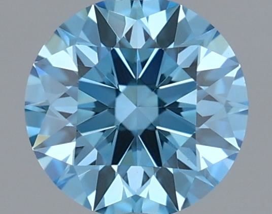 Ideal Loose Diamond - ROUND 0.32ct Fancy Vivid Blue VS2: Ideal Loose Diamond - ROUND 0.32ct Fancy Vivid Blue VS2 Source: This is a real non-mined Diamond that has been grown in a lab Shape: ROUND Carats: 0.32 Color: Fancy Vivid Blue Certification: IGI Video
